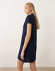 Polo Ralph Lauren Short Sleeve Casual Polo Day Dress In Navy