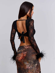 Lucy's DEMY TOP BLACK