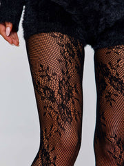 Lucy's LACE STOCKINGS BLACK
