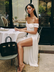 Lucy's YVINNE MAXI DRESS WHITE