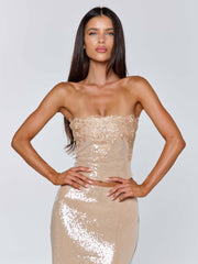 Lucy's SAELA TOP BEIGE