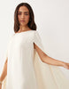 Lauren By Ralph Lauren Long Sleeve Mini Dress In Cream