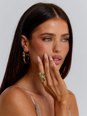 Lucy's LIOR 3 PAIR EARRING SET GOLD