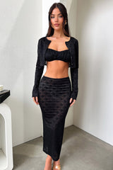 Renoir Cardigan - Black