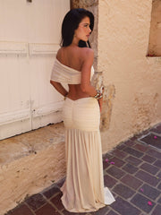Lucy's SKYLA MAXI SKIRT CREAM