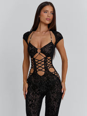 Lucy's ALISON JUMPSUIT BLACK
