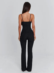Lucy's NYLA JUMPSUIT BLACK
