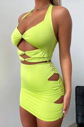 Burleigh Crop - Green