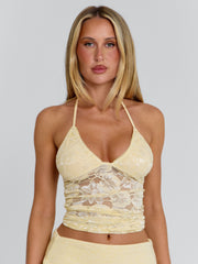 Lucy's TRIXI TOP YELLOW