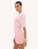 Loavies Simply Perfect Love Pink Dress With Shoulder Pads In Pink