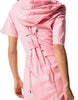 Desigual Hooded Dress Masha Popova In Pink