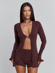 Lucy's VELMA TOP CHOCOLATE