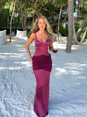 Lucy's BREANNE MAXI DRESS BURGUNDY