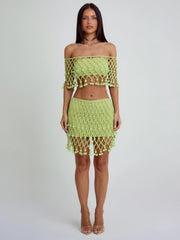 Lucy's YVON TOP GREEN