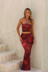 Lucy's KARA STRAPLESS TOP TWILIGHT
