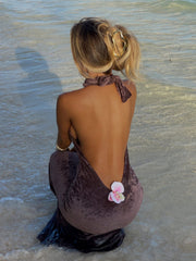 Lucy's MIANE MAXI DRESS CHOCOLATE