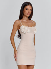 Lucy's SEANA MINI DRESS NUDE