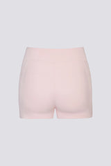 Soft Active V-Waist Pocket Mini Shorts in Ballet Pink