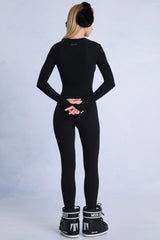 Thermal Base-Layer Leggings in Black