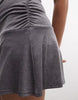 Collusion Cami Skort Dress In Grey Marl