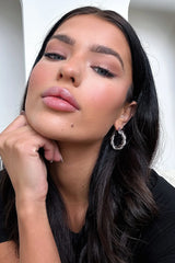 Rita Hoops - Silver