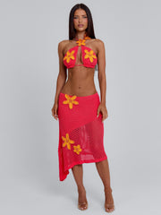 Lucy's NATALIE SKIRT CORAL