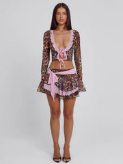 Lucy's CIELA MINI SKIRT MIDNIGHT HAZE