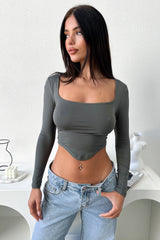 Nada Crop - Khaki