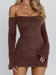 Lucy's JUNO MINI DRESS BROWN