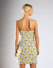 Glamorous Strappy Mini-Dress In Bright Watercolour Floral