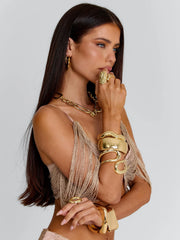 Lucy's JUNO BANGLE GOLD