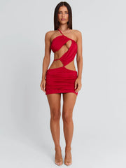 Lucy's CELINE MINI DRESS RED