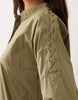 Lauren By Ralph Lauren Shirt Mini Day Dress In Khaki