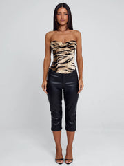 Lucy's CORSICA TOP ZEBRA