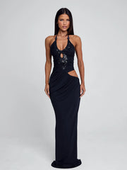 Lucy's MUTIA MAXI DRESS NAVY