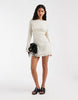 Free People Jolie Printed Mini Dress In Polka Dot