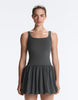 Oysho Comfortlux Short Balloon Dress In Grey