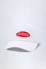 Logo Baseball Cap in White