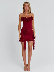 Lucy's EVELANE TOP RED