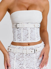 Lucy's LUNALLA TOP IVORY