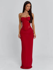 Lucy's ALEXIAM MAXI DRESS RED
