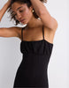 Stradivarius Short Bandeau Dress In Black