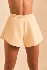 Flippy Sweat Shorts in Sand