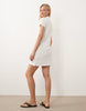 Polo Ralph Lauren Short Sleeve Casual Polo Day Dress In White