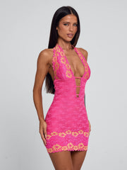 Lucy's INDIA MINI DRESS PINK