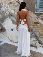 Lucy's VERONICA MAXI SKIRT WHITE