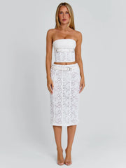 Lucy's LUNALLA TOP IVORY
