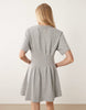 Polo Ralph Lauren Knit T-Shirt Day Dress In Grey