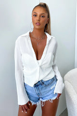 Domain Long Sleeve - White