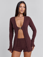 Lucy's VELMA TOP CHOCOLATE